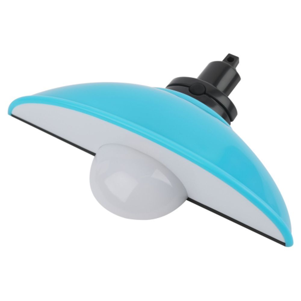 Ночник - светильник светодиодный ЭРА NLED-487-1W-SW-BU настенный на батарейках с выключателем голубой