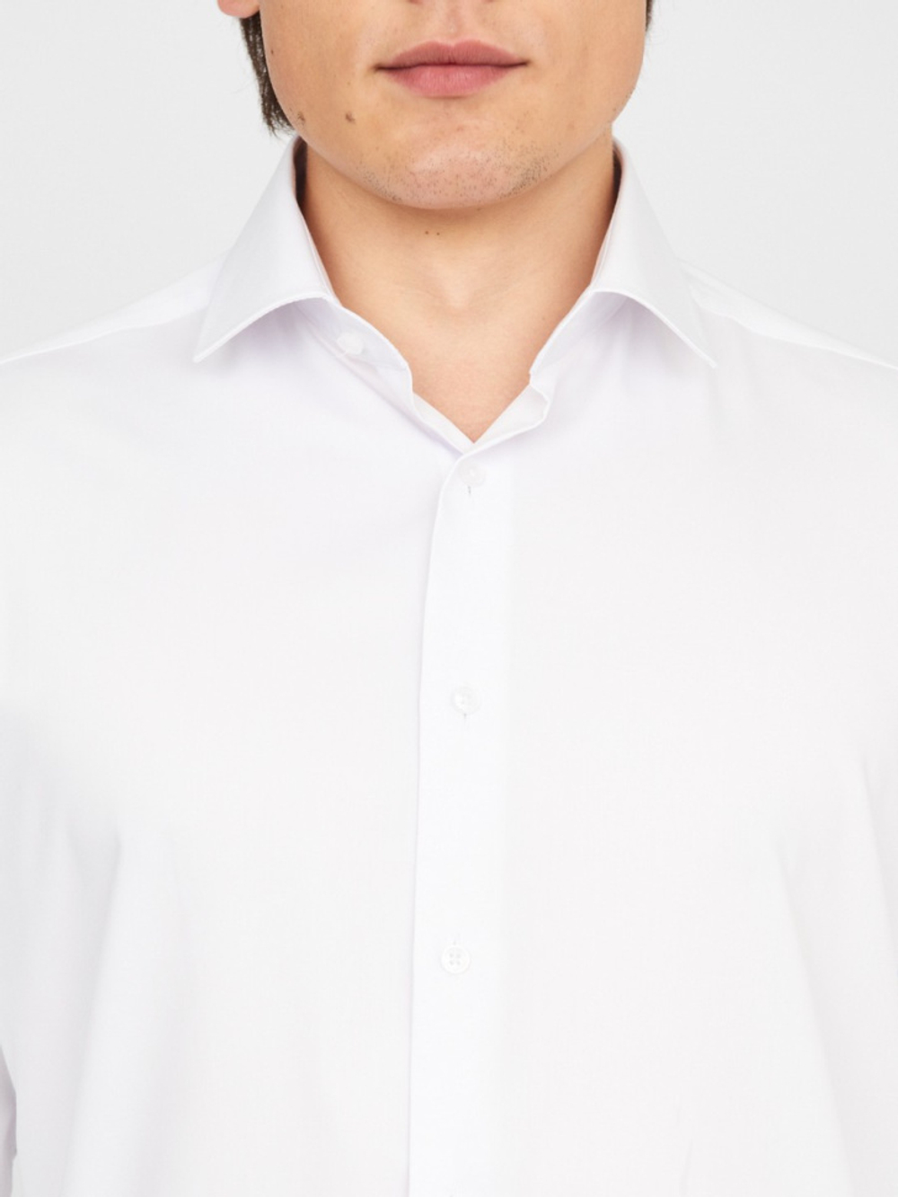 Сорочка GROSTYLE TRENDY Comfort Bamboo Slim fit "Белый"