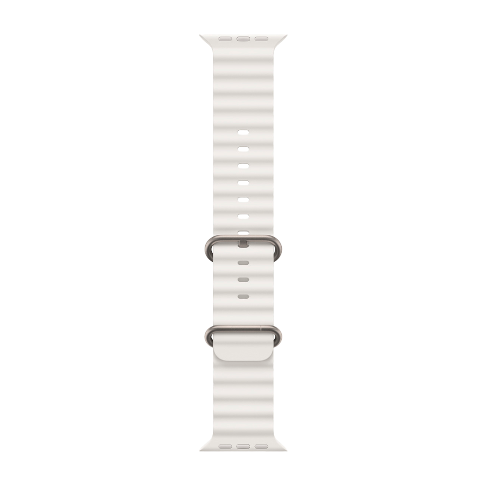 Умные часы Apple Watch Ultra GPS + Cellular, 49mm, Titanium White Ocean Band (Белый)