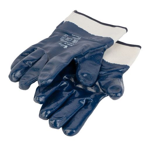 Перчатки нитриловые маслобензостойкие