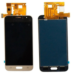 Дисплей для Samsung Galaxy J1 2016 (J120F) с тачскрином Золотой - In-Cell
