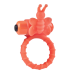 Оранжевое виброкольцо Posh 10-Function Flutter Enhancers