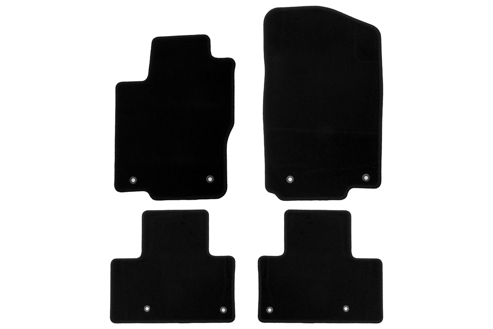 Коврики в салон для MERCEDES-BENZ GL-Class, 2012-2016, внедорожник , 4 шт. (текстиль) KLEVER01344401200K