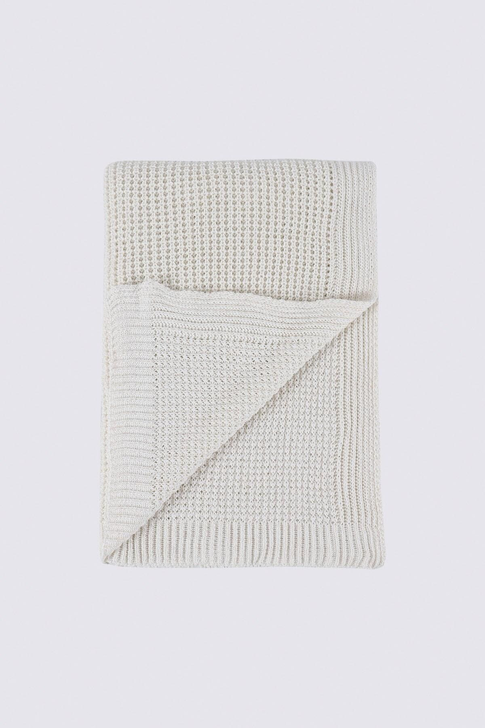 Вязанный плед из органического хлопка Ecocotton