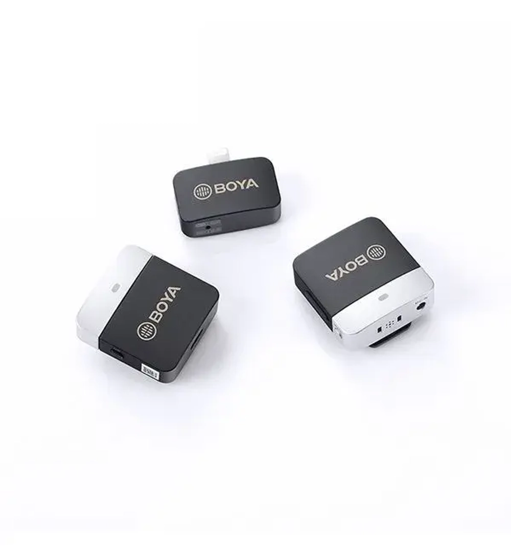 Беспроводная Стерео Радиосистема Boya BY-M1V6 (Lightning)