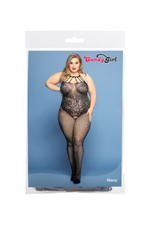 Облегающий бесшовный комбинезон Hera (Размер: XXL) (Цвет: черный)