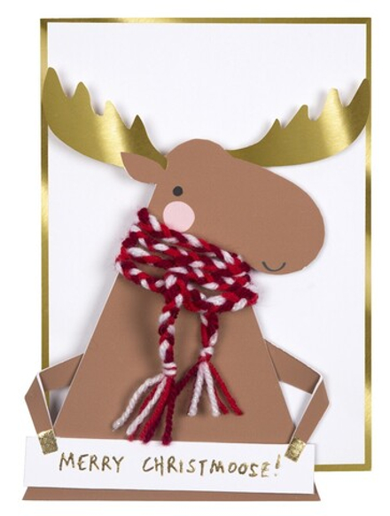 Открытка 3D "Лось"