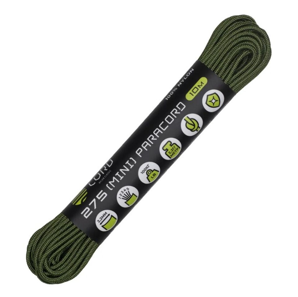 Паракорд 275 (мини) CORD nylon 10м (moss)
