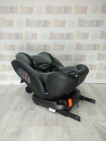 Автокресло детское Indigo Aero ST-3 Isofix группа 0/1/2/3 (0-36) серый