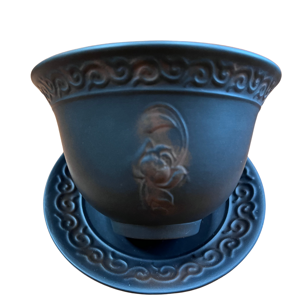 Гайвань из фиолетовой глины с пиалой. 160 мл.