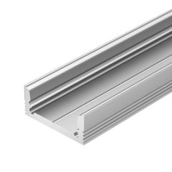 Профиль с экраном SL-SLIM-H7-2000 ANOD+OPAL (Arlight, Алюминий) 036834