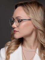 Очки для компьютера имиджевые защитные прозрачные нулевки