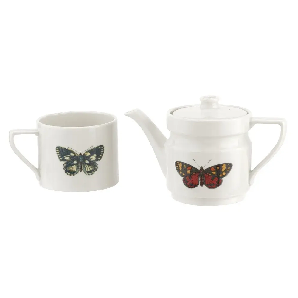 Portmeirion Заварочный чайник Tea For One Botanic Garden Harmony 280 мл с чашкой
