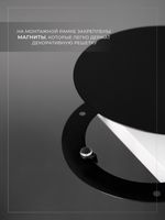 Вентиляционная Решетка РДК 150 Черная