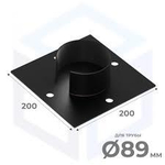 Свая винтовая d89х2500 мм 3,5мм с оголовком 200/200 (комплект)