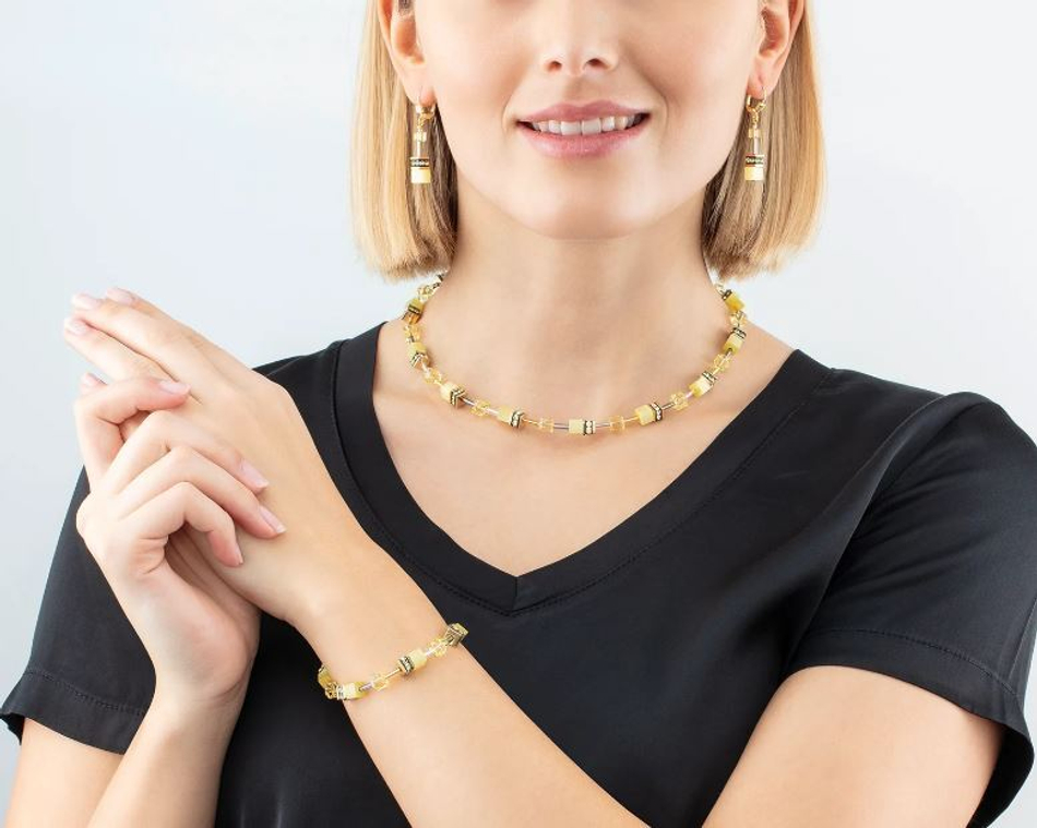 Колье Coeur de Lion Light yellow 4020/10-0120