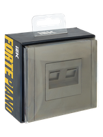 FORTE&PIANO Розетка компьютерная двойная RJ45 кат.6 FP534 сталь IEK