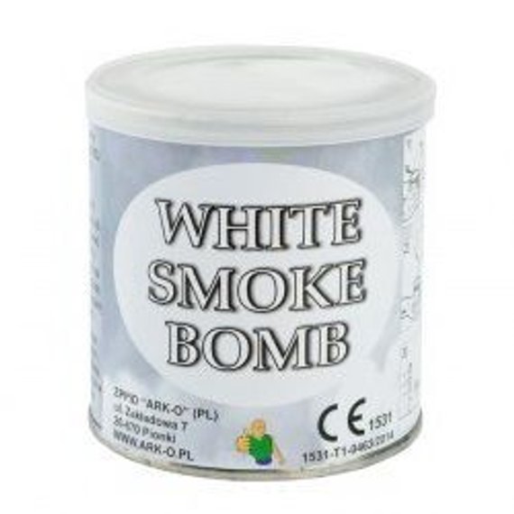 Дымовая шашка белая White Smoke Bomb Fe/90/Zt-W