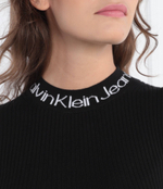 Платье LOGO INTARSIA CALVIN KLEIN JEANS - черный(J20J222719)