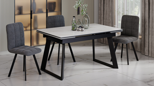 Стол обеденный раздвижной «Стоун» Тип 1