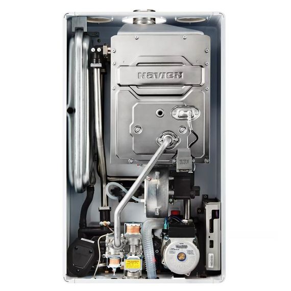 Котел газовый Navien Deluxe S-40k настенный, 2 конт., закр. кам. сгор., коаксиальный — (1)
