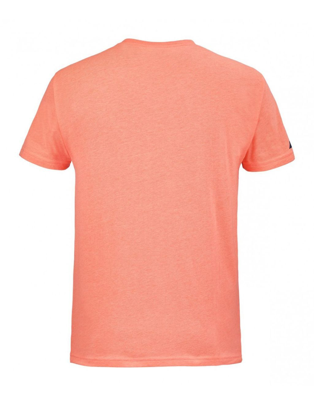 Мужская теннисная футболка Babolat Big Flag Tee Men - fluo strike heather