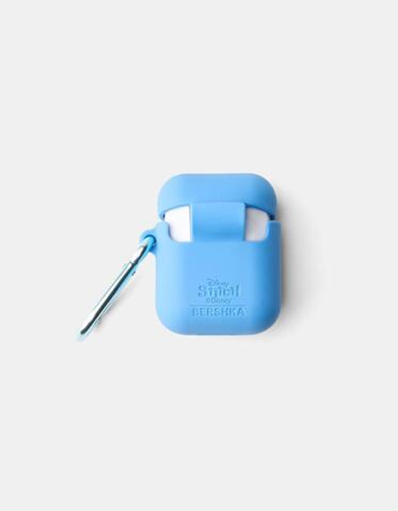 BERSHKA Чехол Lilo & Stitch для AirPods, синий