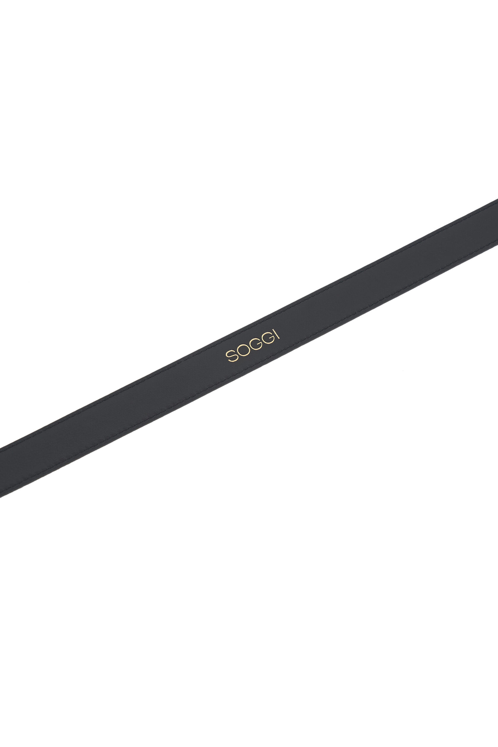 Ремень узкий, Черный