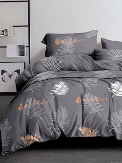 Постельное белье полисатин Simple House "Canto" 2-спальное Наволочка 50х70 см 2 шт Простынь 240x215 см Пододеяльник 175x215 см