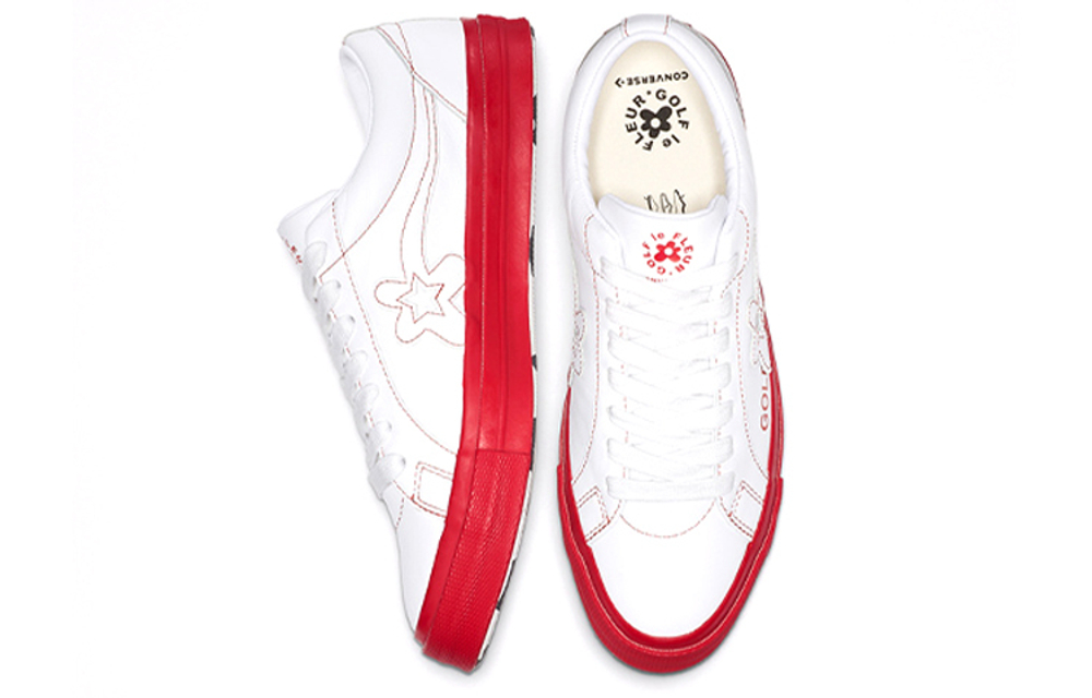 Кеды Converse Golf Le Fleur x One Star Ox Racing Red, 164026C