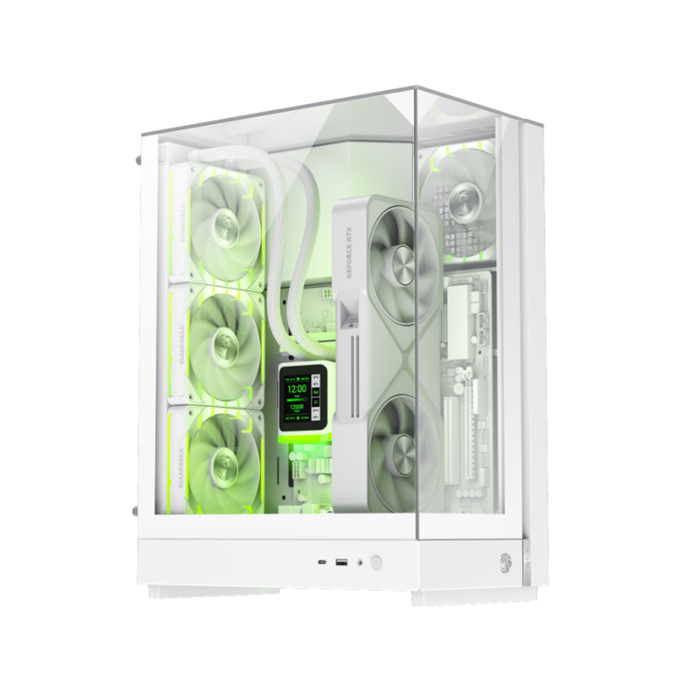 Компьютерный корпус Gamemax T20 White без Б/П