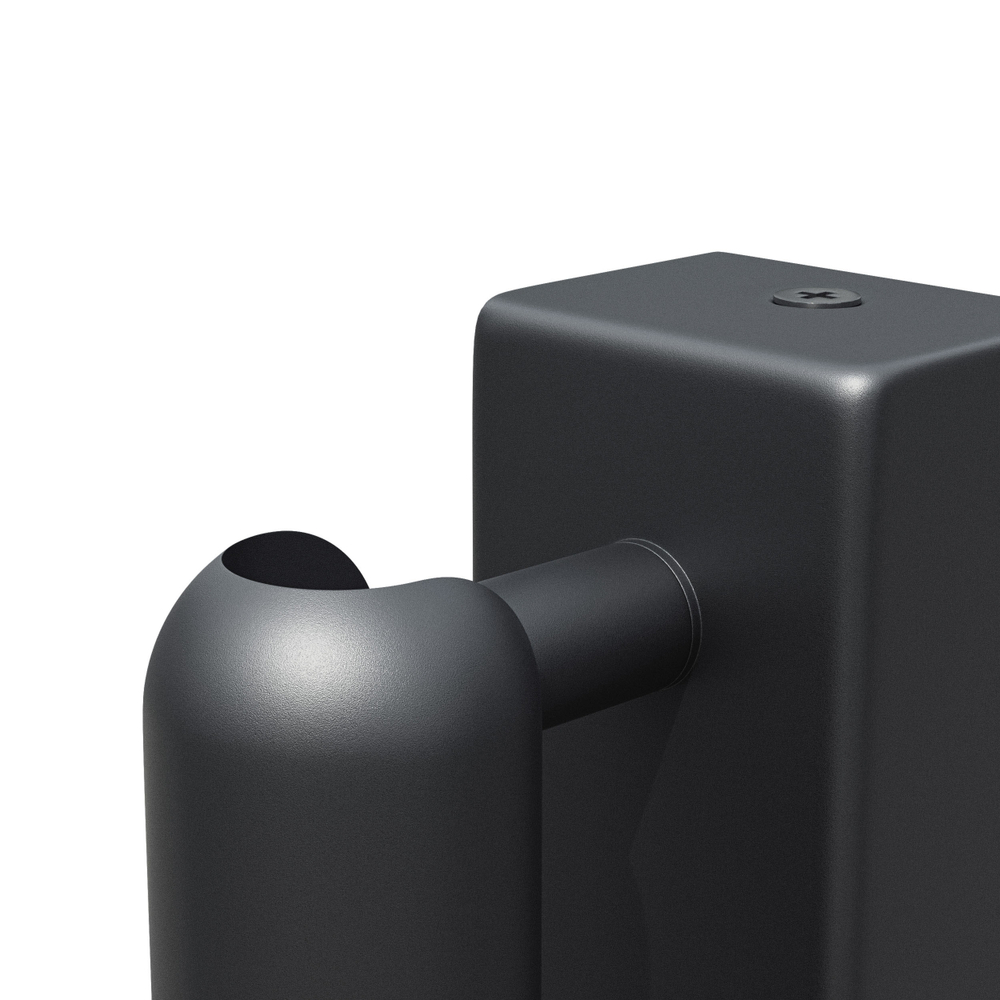 200737 Бра OMEGA LED 3W 180LM G ЧЕРНЫЙ 3000K