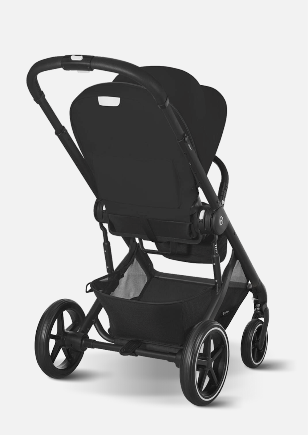 Cybex Детская коляска Balios S Lux BLK 2 в 1 цвет Moon Black