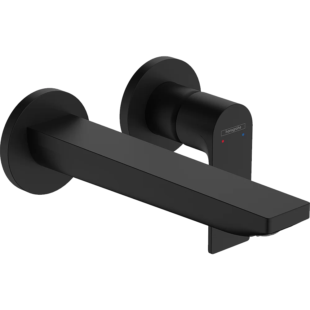 Смеситель для раковины Hansgrohe Rebris 72568670 черный матовый