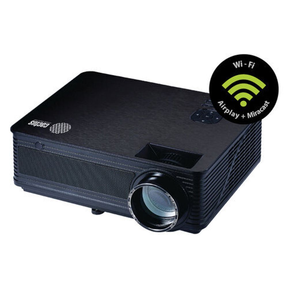 Проектор CACTUS CS-PRM.05B.WXGA-W, LCD, 1280x800, 16:10, 2800 лм, 2000:1, 4,2 кг