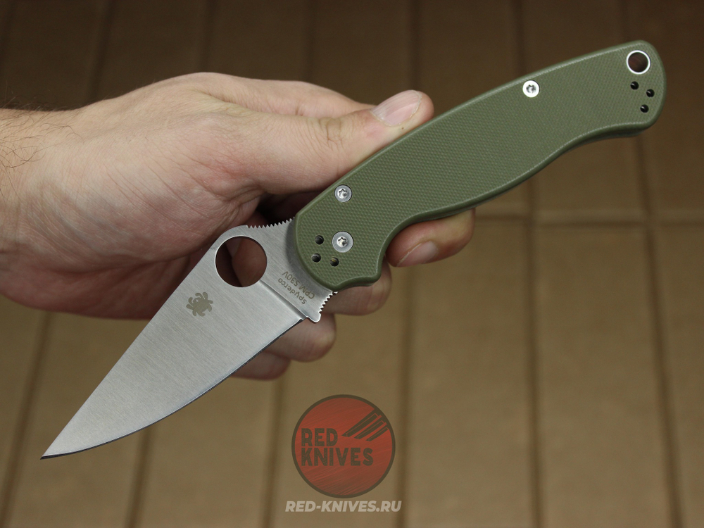 Нож Spyderco Paramilitary 2 -OD Satin RK-437