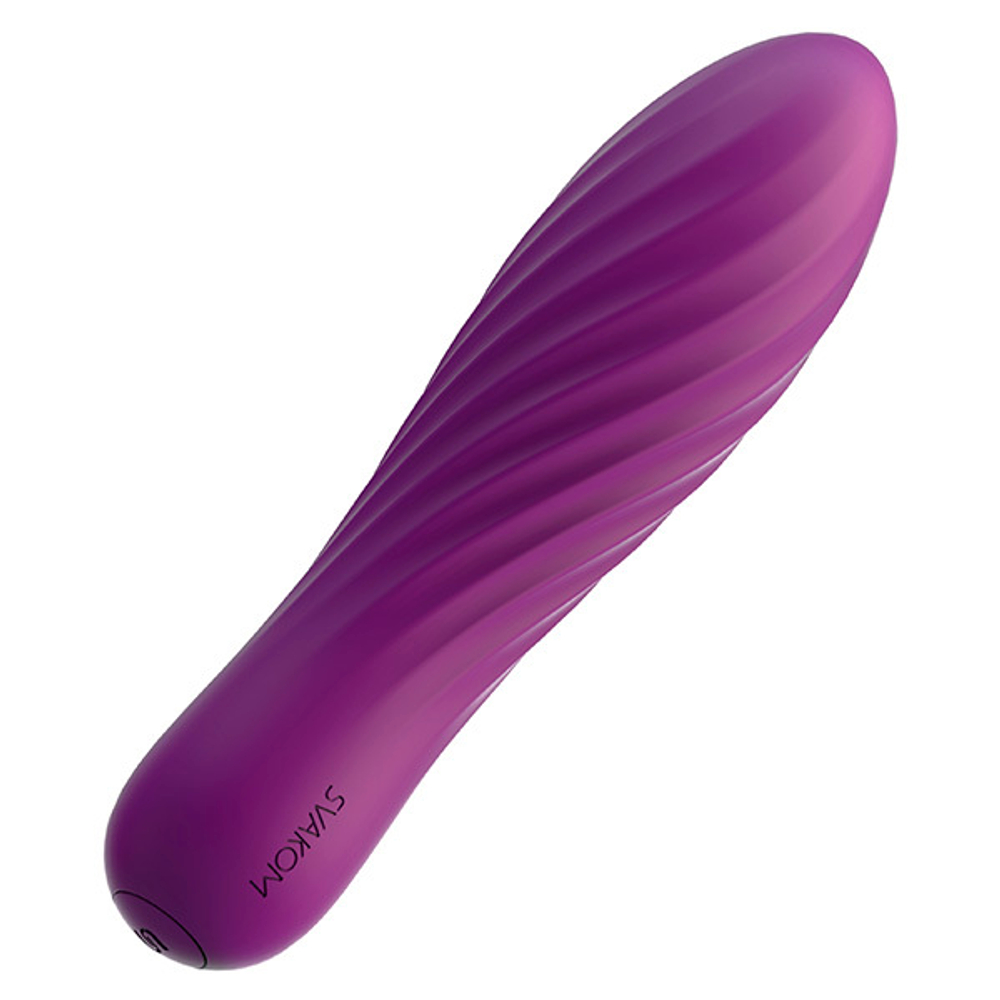 Фиолетовая вибропуля 10,6см Svakom Tulip Strong Firm Bullet Vibrator Violet S115B