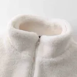 Куртка Ymkashix Furry Big Logo HTF белая/фиолетовая