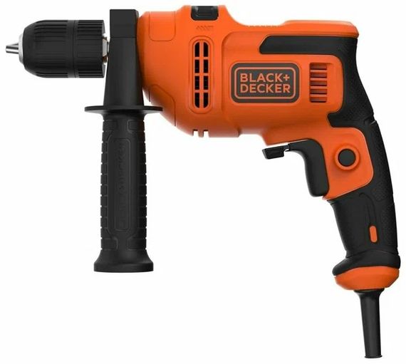 Сетевая дрель Black&amp;Decker BEH200 ударная