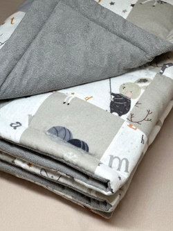 Одеяло непромокаемое Пэчворк RinaAmari Размер 100*100