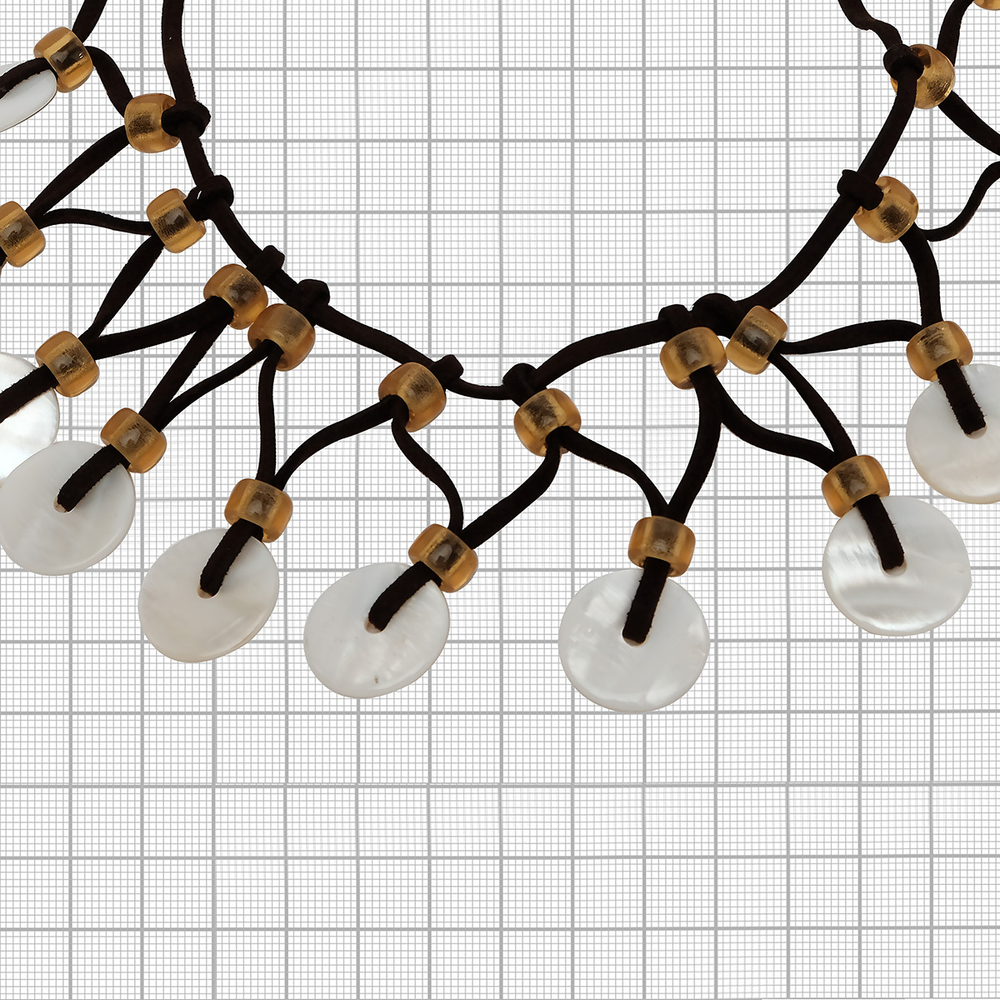 "Таонго" колье в золотом покрытии из коллекции "Амазония" от Jenavi с замком карабин