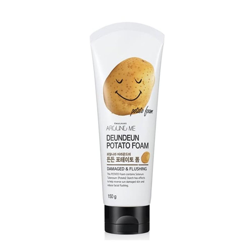 Welcos Around me Potato Foam пенка для умывания с экстрактом картофеля