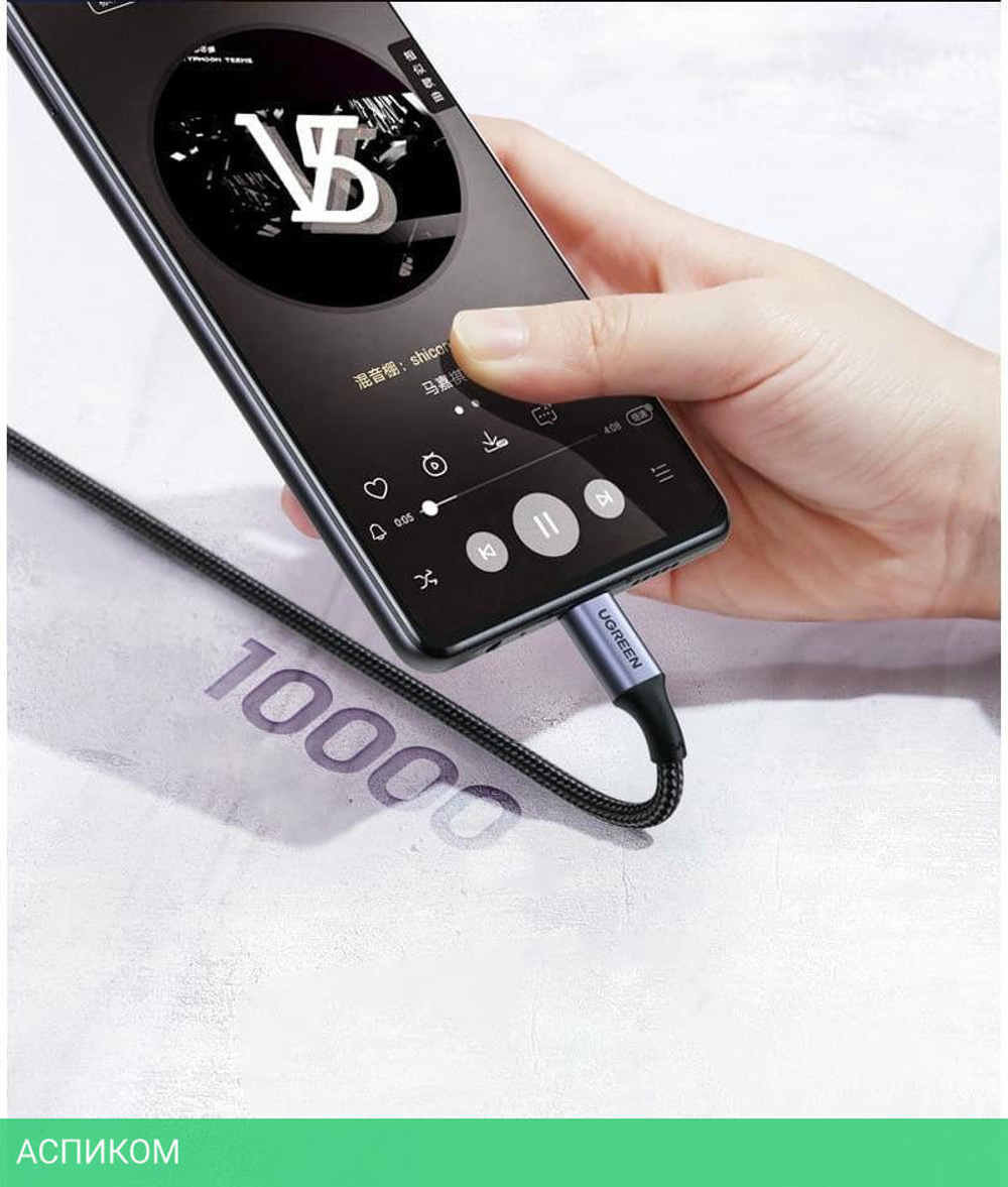 Кабель UGREEN US334-70643 Black (70643)