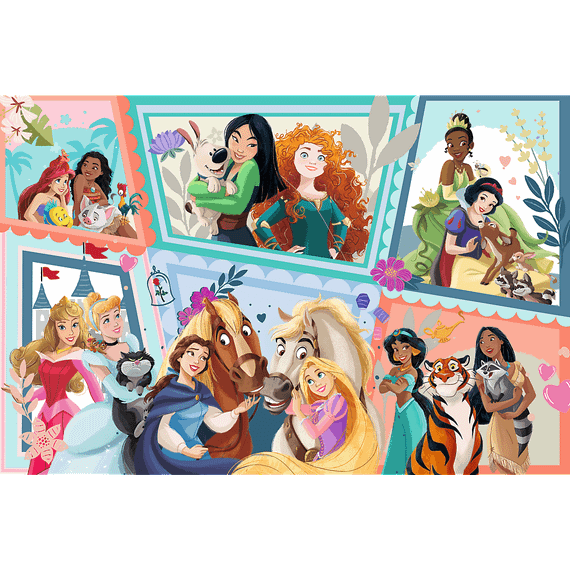 Pazl \ Puzzle \ Пазлы Puzzles - "300 UFT" - TREFL PREMIUM PLUS KIDS - Wonderful ball / Disney Princess