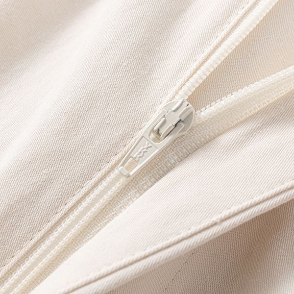 Брюки Puff Office бежевые - фото 6