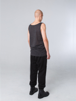 Майка унисекс "Серость". Серый меланж