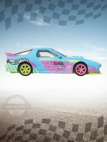 Машинка Хот Вилс Премиум Wheels Mazda RX7 FPY86 JBK60