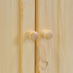 Dipriz Тумба Лена из сосны, 4 ящ. 4 дв. (низ), лак