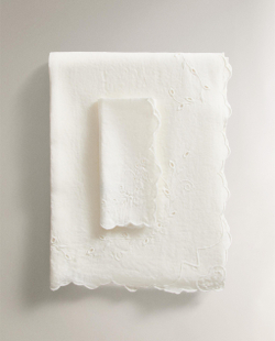 Zara Home скатерть из льна, 250 170 см · 4275/021