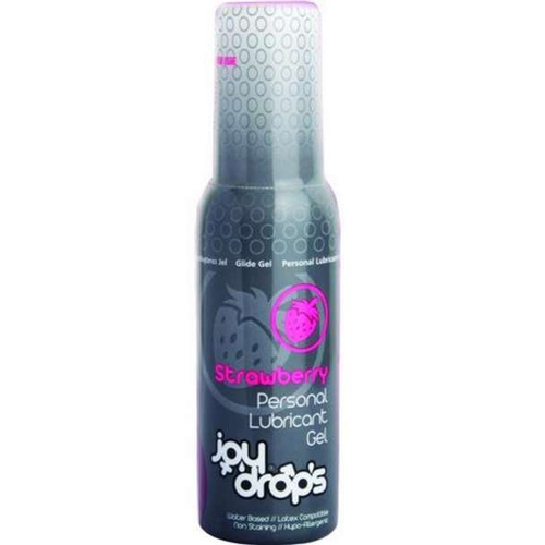 Смазка для орального секса JoyDrops Strawberry, водная, 100 мл